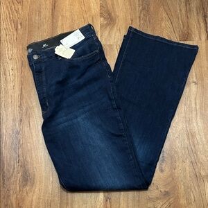NWT St. John’s Bay Secretly Slender Flare Jeans - 20T Dark Inkwell JC Penny